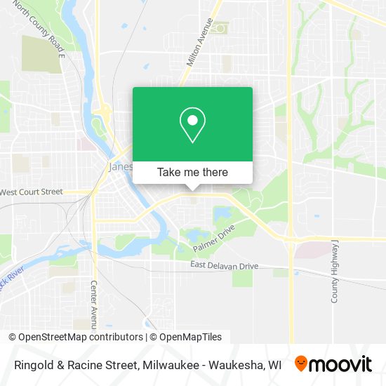 Ringold & Racine Street map