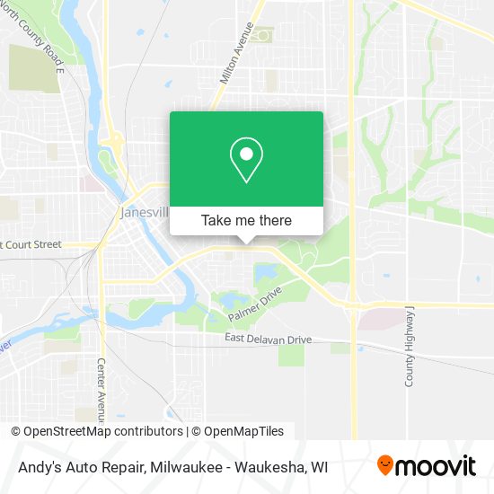 Mapa de Andy's Auto Repair