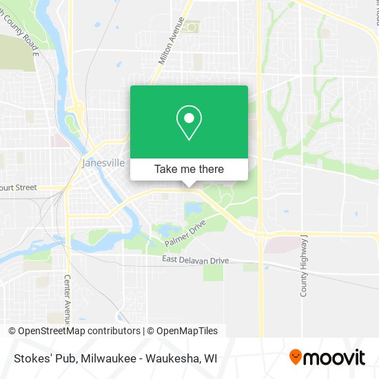 Stokes' Pub map