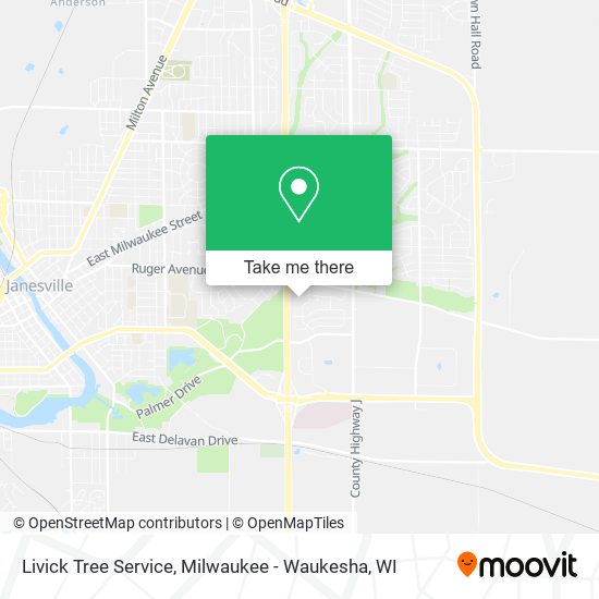 Livick Tree Service map