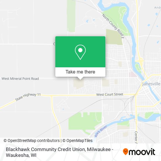 Blackhawk Community Credit Union map