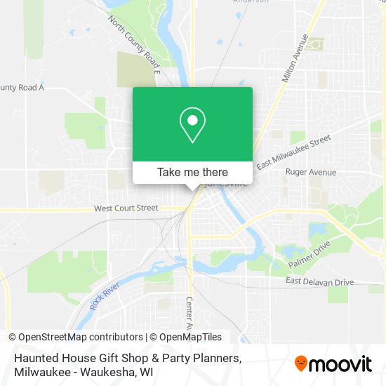 Mapa de Haunted House Gift Shop & Party Planners