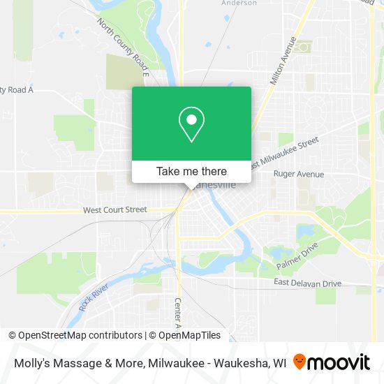 Molly's Massage & More map