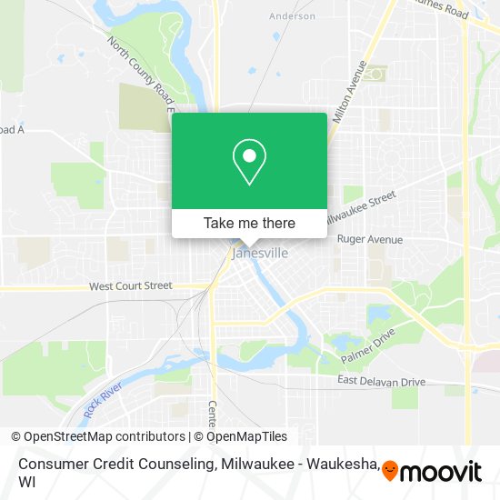 Consumer Credit Counseling map