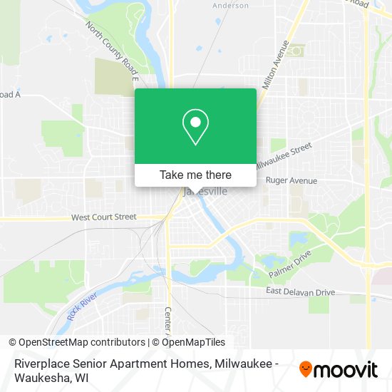 Riverplace Senior Apartment Homes map