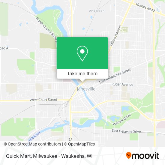 Quick Mart map