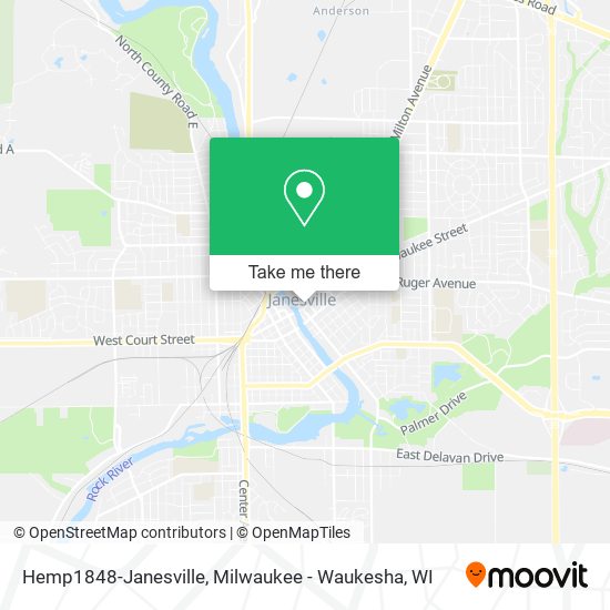 Hemp1848-Janesville map