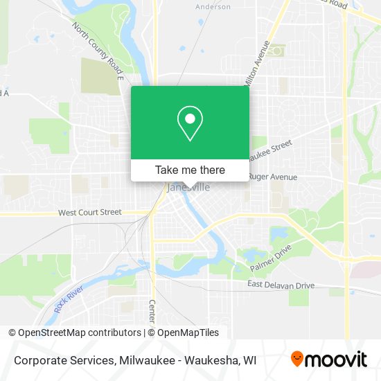Corporate Services map