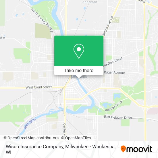Wisco Insurance Company map