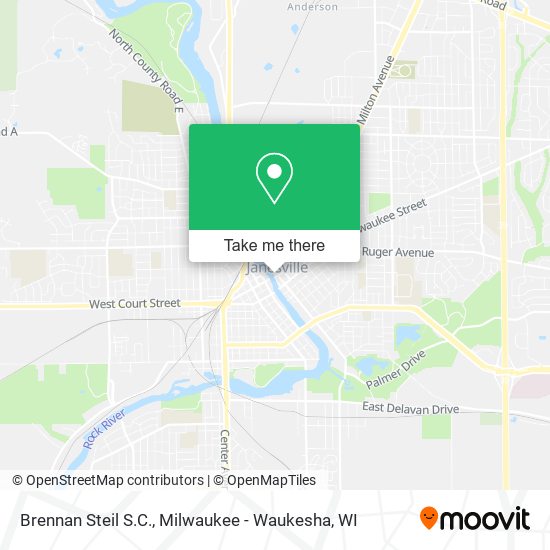 Brennan Steil S.C. map