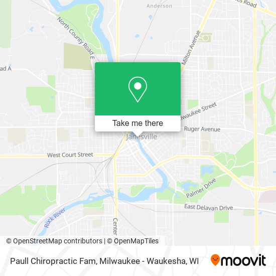 Mapa de Paull Chiropractic Fam