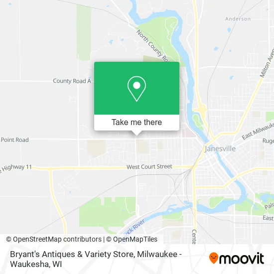 Bryant's Antiques & Variety Store map