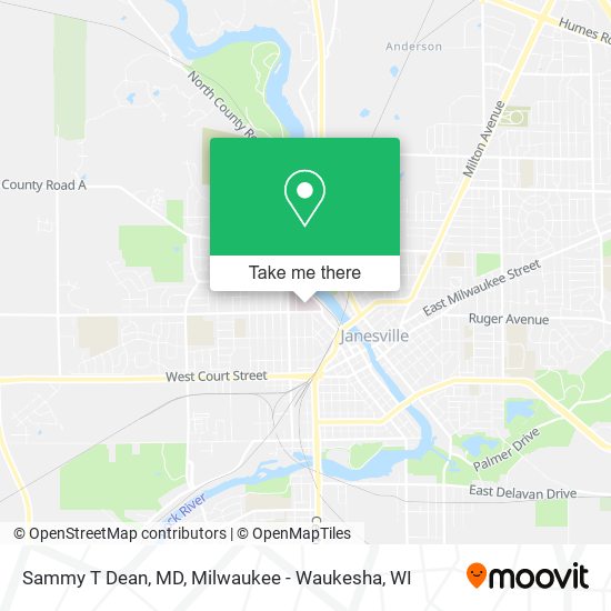 Sammy T Dean, MD map