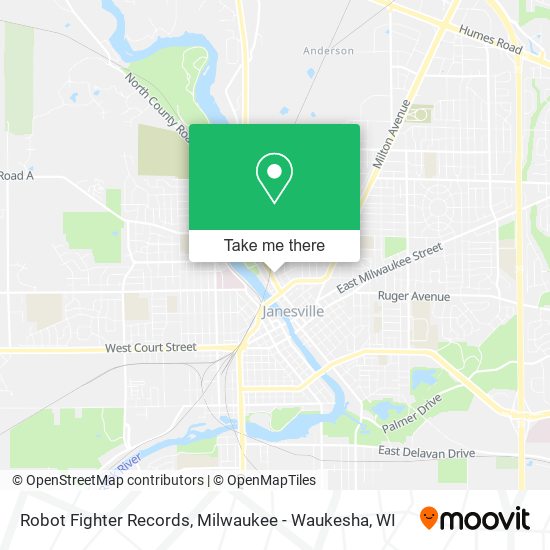 Robot Fighter Records map