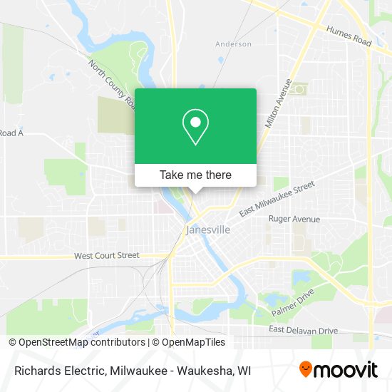 Richards Electric map