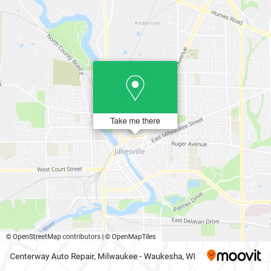Centerway Auto Repair map