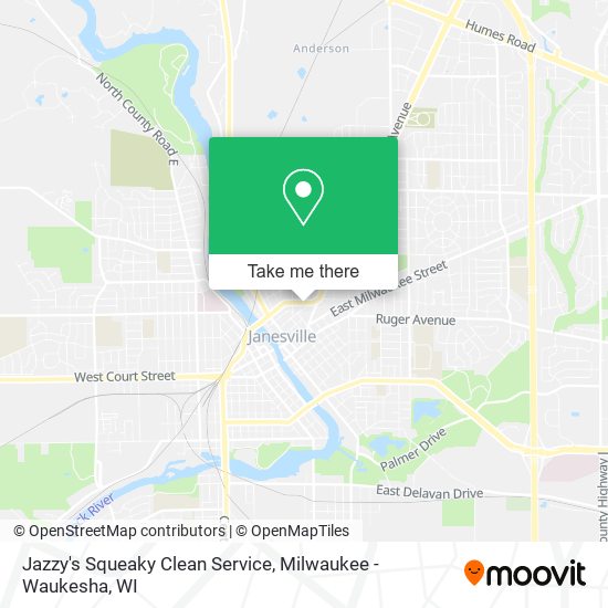 Mapa de Jazzy's Squeaky Clean Service
