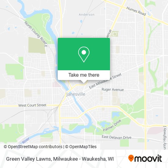 Mapa de Green Valley Lawns