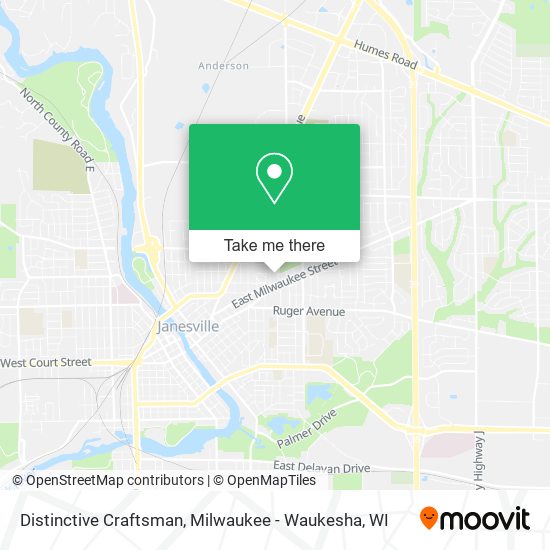 Distinctive Craftsman map