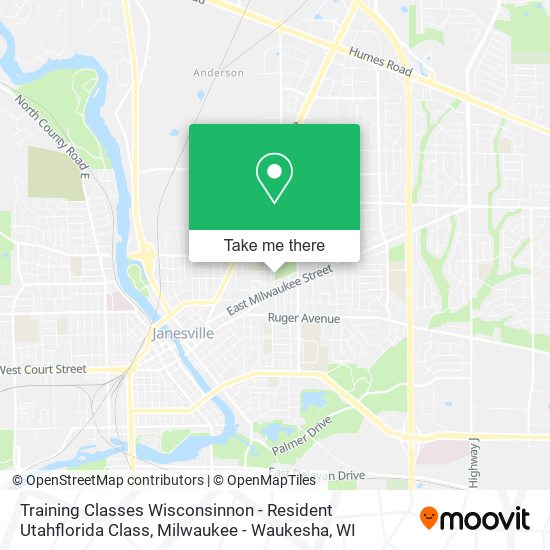 Training Classes Wisconsinnon - Resident Utahflorida Class map