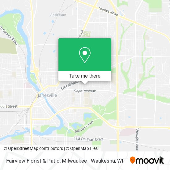 Fairview Florist & Patio map