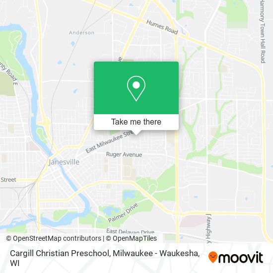 Cargill Christian Preschool map
