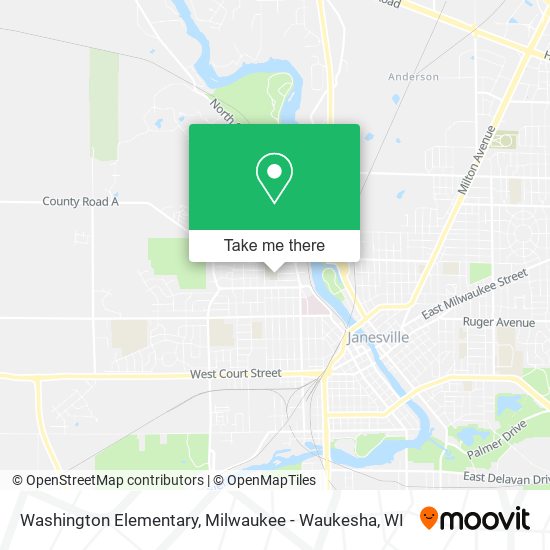 Washington Elementary map