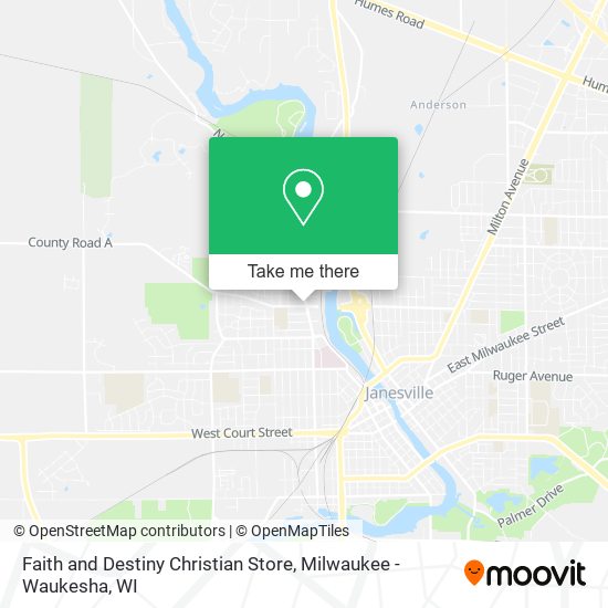 Mapa de Faith and Destiny Christian Store