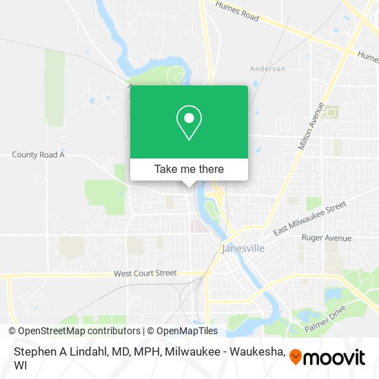 Stephen A Lindahl, MD, MPH map