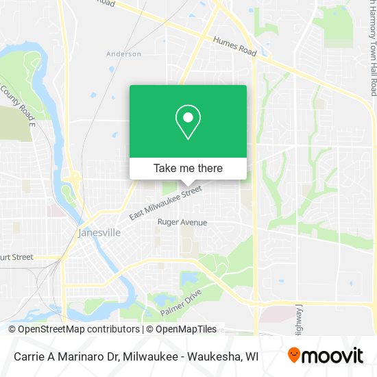 Carrie A Marinaro Dr map
