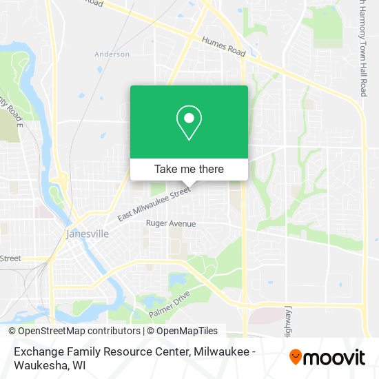 Exchange Family Resource Center map