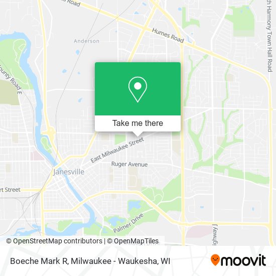 Boeche Mark R map