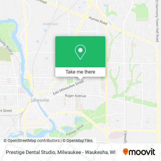 Mapa de Prestige Dental Studio