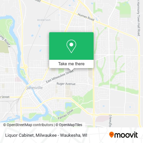 Mapa de Liquor Cabinet
