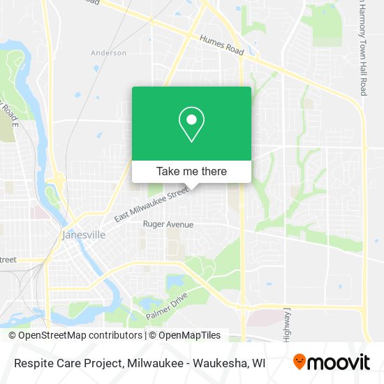 Mapa de Respite Care Project