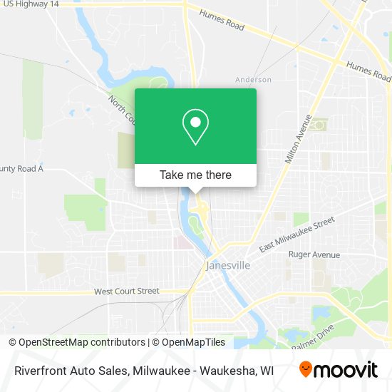Riverfront Auto Sales map