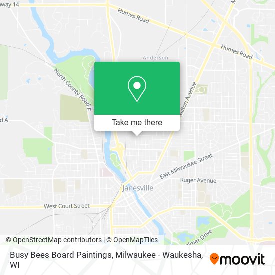 Busy Bees Board Paintings map