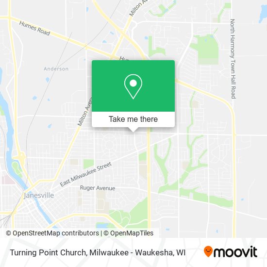 Turning Point Church map