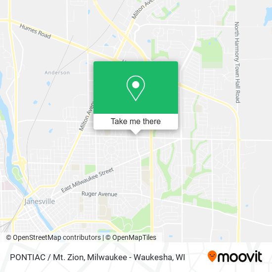 Mapa de PONTIAC / Mt. Zion