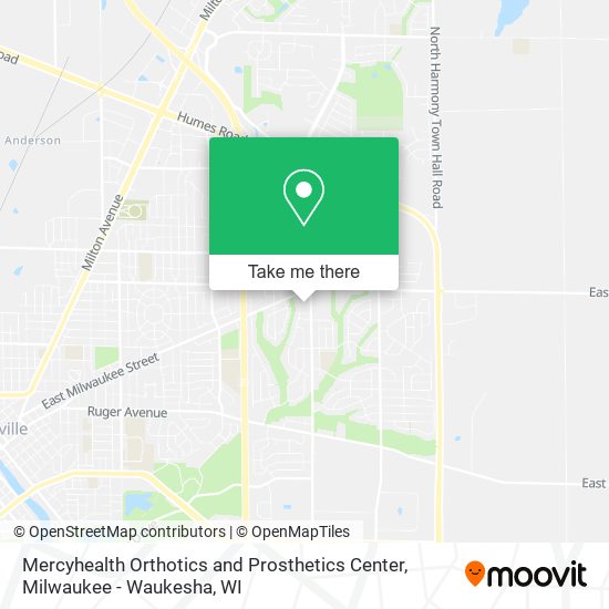 Mercyhealth Orthotics and Prosthetics Center map