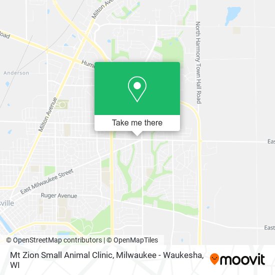 Mt Zion Small Animal Clinic map