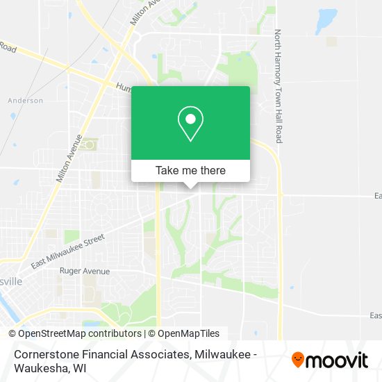Cornerstone Financial Associates map