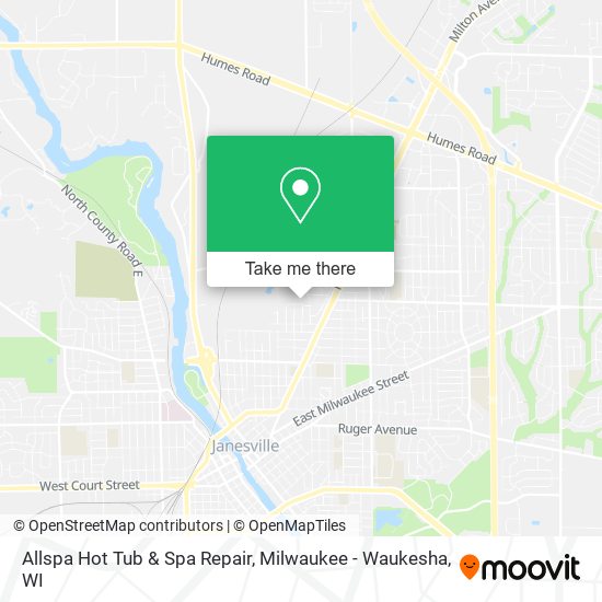 Mapa de Allspa Hot Tub & Spa Repair