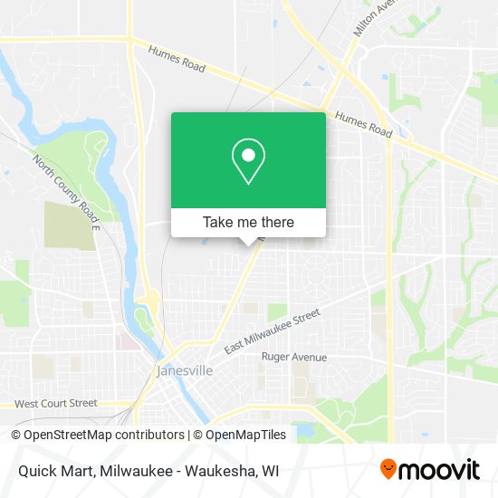 Quick Mart map