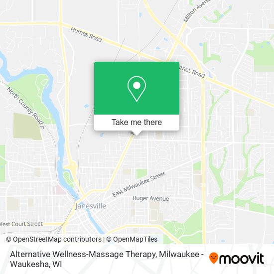 Alternative Wellness-Massage Therapy map