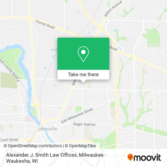 Alexander J. Smith Law Offices map