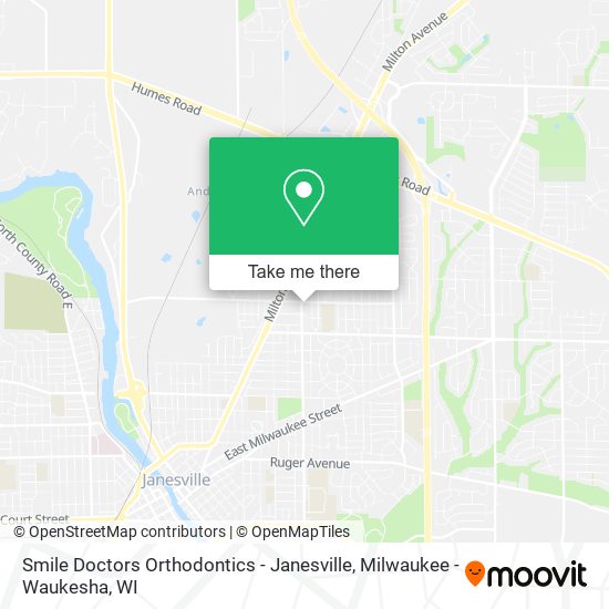 Mapa de Smile Doctors Orthodontics - Janesville