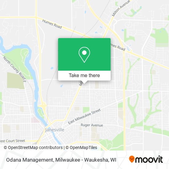 Mapa de Odana Management