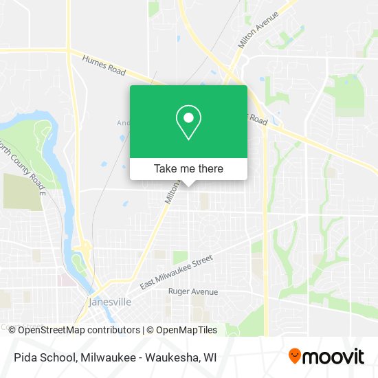 Pida School map