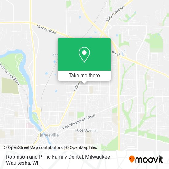 Robinson and Prijic Family Dental map